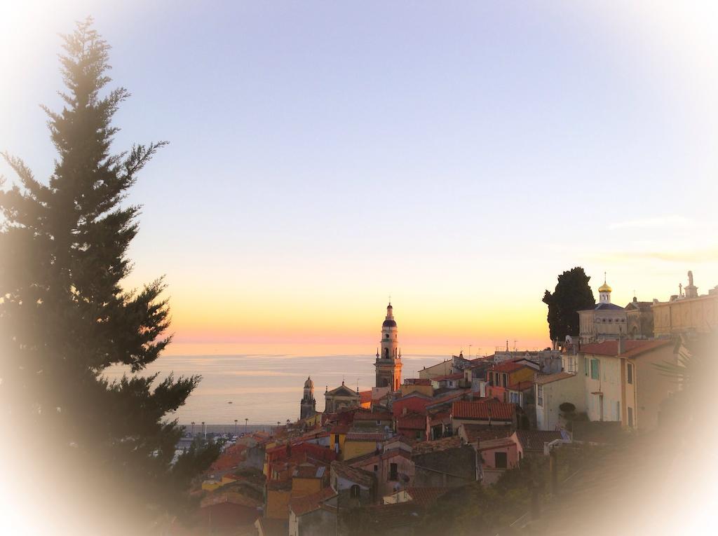 Cap Au Sud,Vue Panoramique Mer,Piscine Menton Bagian luar foto