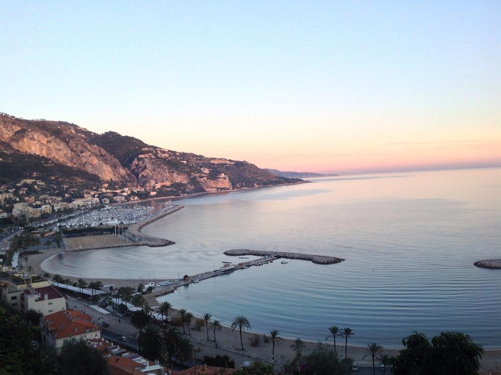 Cap Au Sud,Vue Panoramique Mer,Piscine Menton Bagian luar foto
